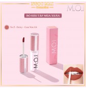 Son kem M.O.I Cosmetics phiên bản mùa xuân - No.5 - Daisy - Cam Nâu Gỗ (3.5g) chính hãng